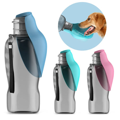 Portable  Water Bottle, Bowl Feeder Pet  Accessories