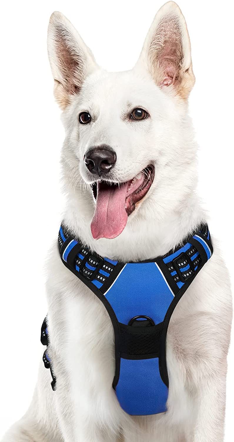 Pet Harness For Large and Small  Pets, Reflective Safety Harness, No Pull Vest